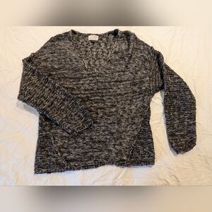 V-Neck Grey Sweater by Universal Thread